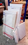 9 x Various radiators. This lot forms part of Composite lot 55. At the end of the timed Auction