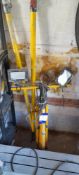 Quantity of portable flood lights with tripods & stands