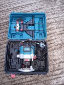 Erbauer BR2100 2,100w 1/2in electric router 240v, serial number 20W38049499