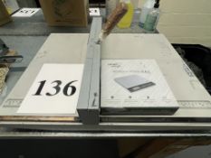 Magnum MCR-46 plate punch & set of small electronic scales.