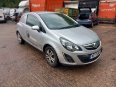 VAUXHALL CORSAVAN DIESEL 1.3 CDTi 16V 95ps Sportive Van. Reg: M177 ONS. Mileage: 97,794. MOT: 30.