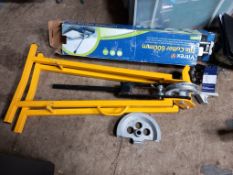 Pipe bender & Vitrex tile cutter 600mm (located in Sowerby Bridge)