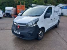 VAUXHALL VIVARO L1 DIESEL 2700 1.6CDTI 115PS H1 Van. Reg: YK16 RGE. Mileage: 273,169. MOT: 23.07.202