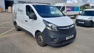 Vauxhall Vivaro 1.6 CDTI 2700 Van, Registration Number YK16 RGT, Mileage : 249,381, Mot until 27th