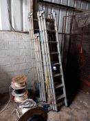 5 x Various extension ladders (located in Sowerby Bridge)