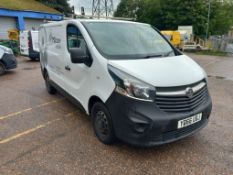 VAUXHALL VIVARO L1 DIESEL 2700 1.6CDTI 115PS H1 Van. Reg: YD66 UDJ. Mileage: 309,611. MOT: 15.09.