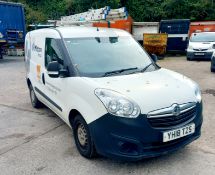 VAUXHALL COMBO L1 DIESEL 2000 1.3 CDTI 16V 95ps H1 Van Euro 6. Reg: YH18 TZS. Mileage: 70,769.