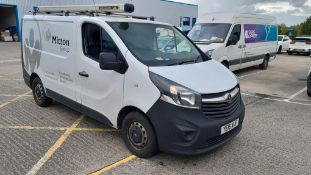 Vauxhall Vivaro 1.6 CDTI 2700 Van, Registration Number YE16 WJF, Mileage : 285,730, Mot until 30th