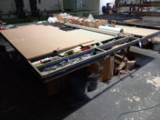 Metal Framed Workbench
