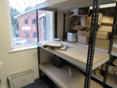 1 Bay 3 Shelf Boltless racking (approx 1500mm wide)