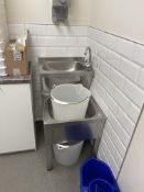 Hand wash and bucket sink