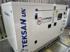 2022 Teksan Model TJ15BD-1 15.5Kva Diesel generator