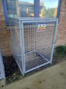 External galvanised mesh cage