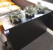 Connection Islands 1200 Planter unit in Black U999 (Approx. 1200 x 400 x 820h) (Location Neath;