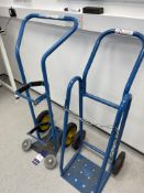2 x Blue Bottle Trolleys