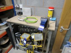 Workbench with Record No. 3 vice