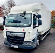 DAF LF180FA Euro6 12T Box & Tail Lift (2015), Regi