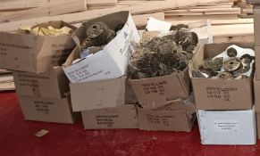 10 x Open and part used boxes of 32mm and 38mm gal