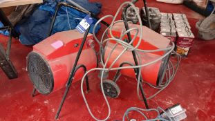 2 x Sealey EG15001 15kw Industrial Sace Heater, (2015) 415v 3ph