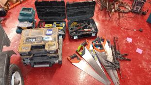 Assortment of Hand Tools and 3 x Stanley Fatmax To