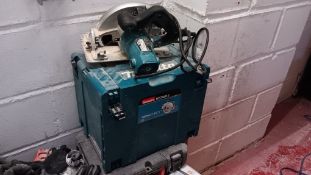 Makita HS7601J 190mm Circular Saw with carry case, (Oct 2020) S/N 537393G, 240v