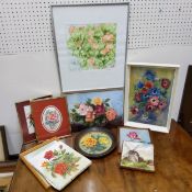 Floral Studies - Yulin Cooke, by and after, Busy Lizzie, limited print, signed in pencil 35/50, 24cm