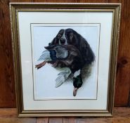 N A Turner The Pick Up watercolour on paper signed and dated 1914 32 x 27cms, framed