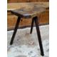 Sheffield Interest - a cutlers stool, three ribbed splayed legs. Note: the ribbed detail was to - Image 1 of 4