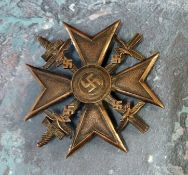 Spanish Civil War - a reenactment WWII Second World War Third Reich Nazi German Condor Legion bronze