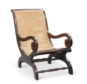 A REPRODUCTION BERGÈRE PLANTATION CHAIR