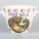A "PURE MILK" POTTERY TWO-HANDLED MILK PAIL - Image 1 of 2