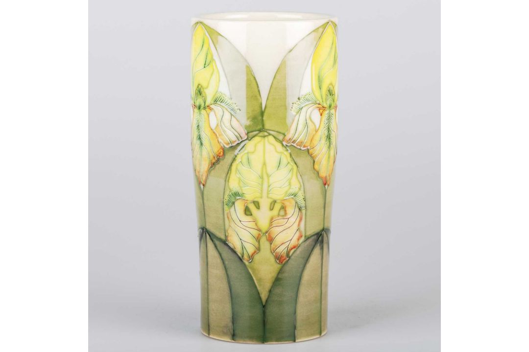 SALLY TUFFIN FOR DENNIS CHINA WORKS, AN 'IRIS' PATTERN VASE - Image 1 of 2