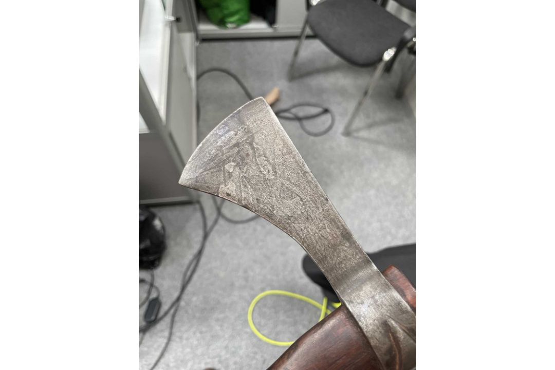 A PIPE TOMAHAWK, CIRCA 1800S - Image 6 of 10