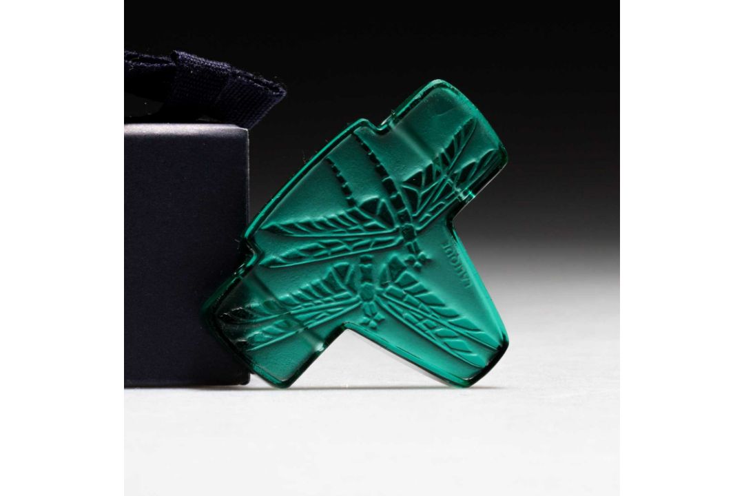 RENÉ LALIQUE (FRENCH, 1860-1945), 'LIBELLULES', A PENDANT, DESIGNED 1920 - Image 4 of 4