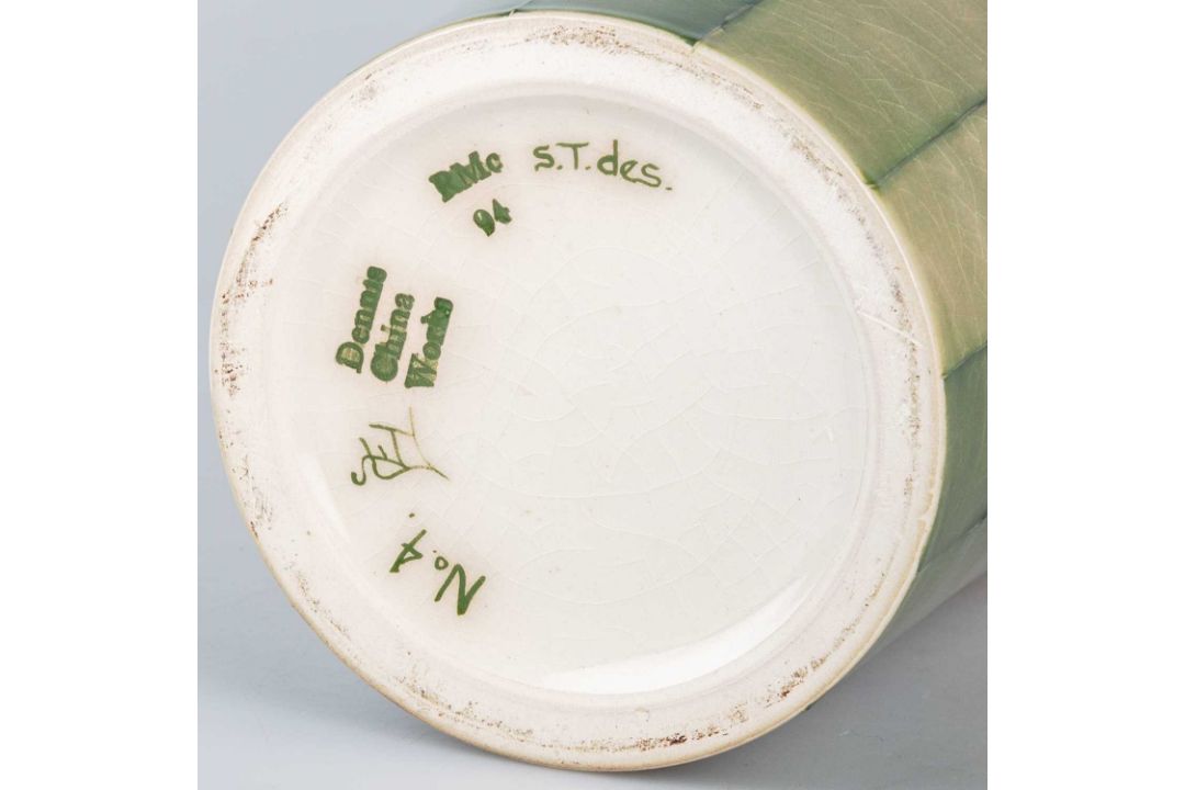 SALLY TUFFIN FOR DENNIS CHINA WORKS, AN 'IRIS' PATTERN VASE - Image 2 of 2