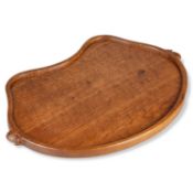 ROBERT THOMPSON OF KILBURN, A MOUSEMAN OAK TRAY