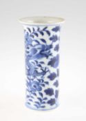 A CHINESE SMALL BLUE AND WHITE VASE