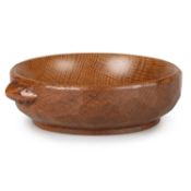 ROBERT THOMPSON OF KILBURN, A MOUSEMAN OAK BOWL