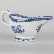 A DERBY SAUCEBOAT, CIRCA 1775