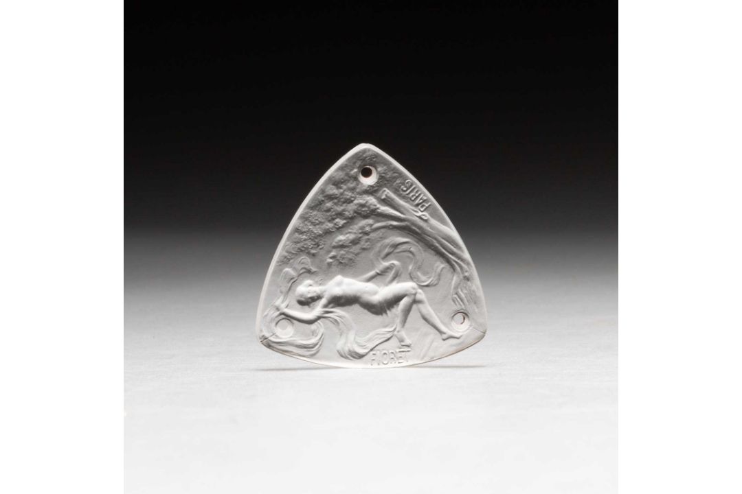 RENÉ LALIQUE (FRENCH, 1860-1945), 'LIBELLULES', A PENDANT, DESIGNED 1920 - Image 3 of 4
