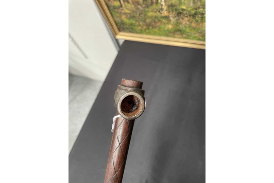 A PIPE TOMAHAWK, CIRCA 1800S - Image 7 of 10