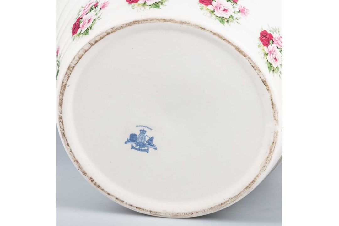 A "PURE MILK" POTTERY TWO-HANDLED MILK PAIL - Image 2 of 2