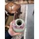 A CHINESE POWDER-GREEN GLAZED BOTTLE VASE - Image 3 of 7