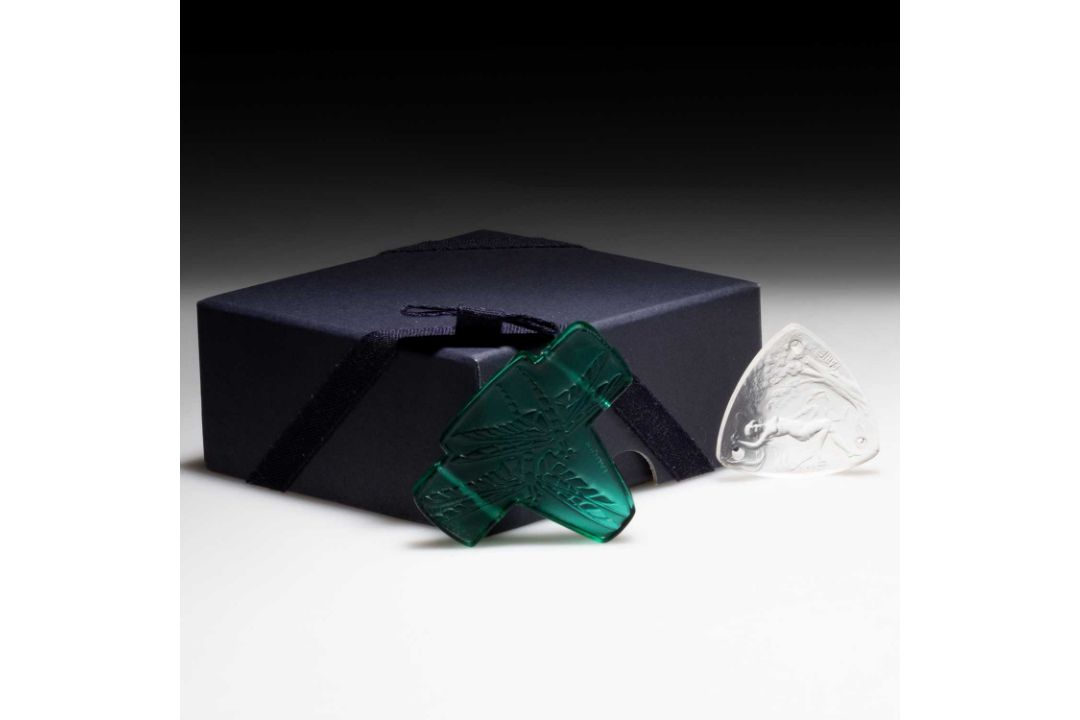 RENÉ LALIQUE (FRENCH, 1860-1945), 'LIBELLULES', A PENDANT, DESIGNED 1920 - Image 1 of 4