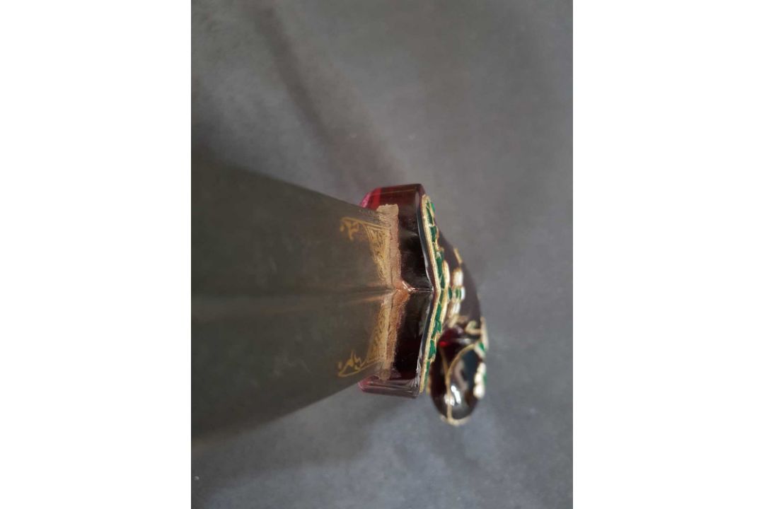 AN INLAID RED CRYSTAL-HILTED DAGGER, MUGHAL, INDIA, 18TH-19TH CENTURY - Image 2 of 15