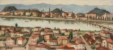 METODY KYURKCHIYSKI /1896-1980/ "Prospect from Plovdiv"