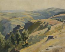 SIMEON VELKOV Belishki /1885-1963/ "Landscape"