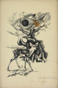 MICHALIS NICOLAS GAROUDIS /1940-2021/ "Roe deer"