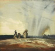 VASIL STOILOV ANTONOV /1904-1990/ "Landscape"