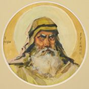 NIKOLA ATANASOV KOZHUHAROV /1892-1971/ "St. Prophet Jeremiah"